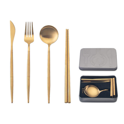 stainless steel portable cutlery set - Wnkrs