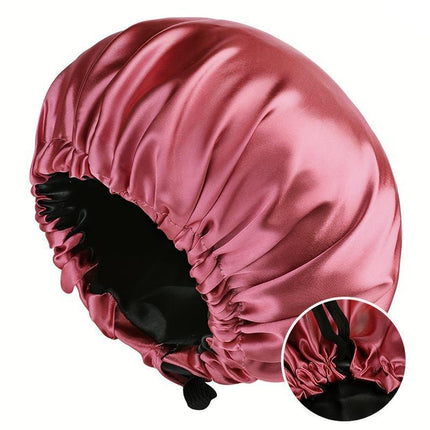 Bonnet en soie ajustable pour femme