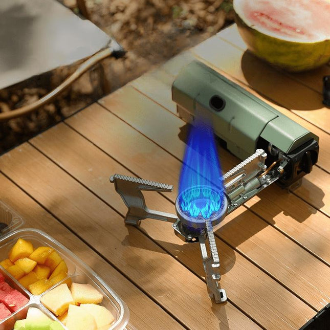Estufa de gas para acampar
