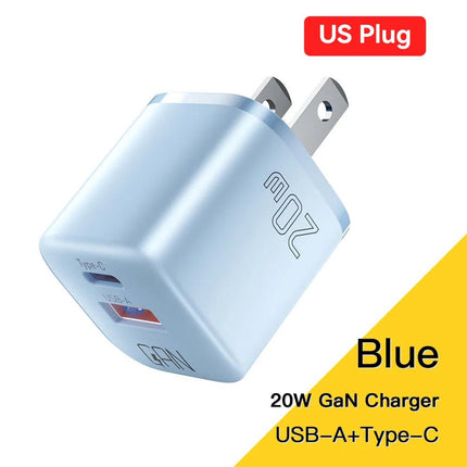 Cargador rápido USB-C GaN de 20 W