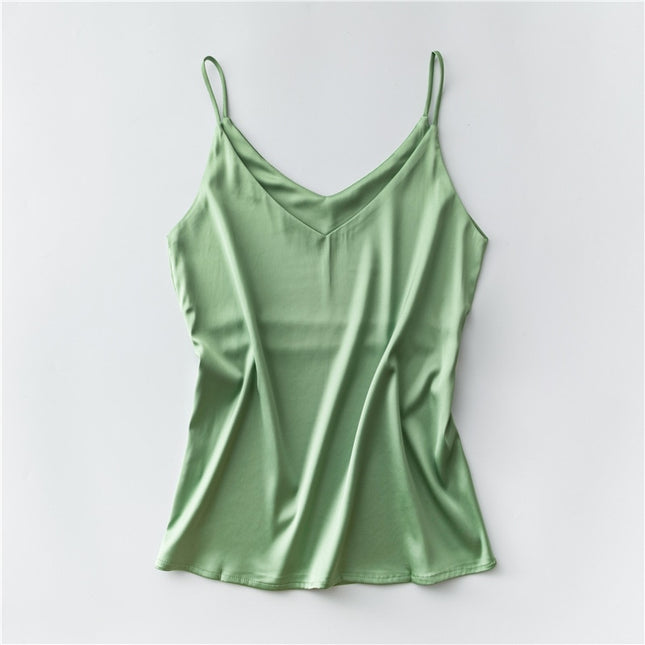 Women's Sexy V-Neck Sleeveless Tops - Wnkrs