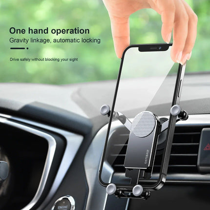 Universal Gravity Car Phone Mount - Secure & Versatile Mobile Holder - Wnkrs