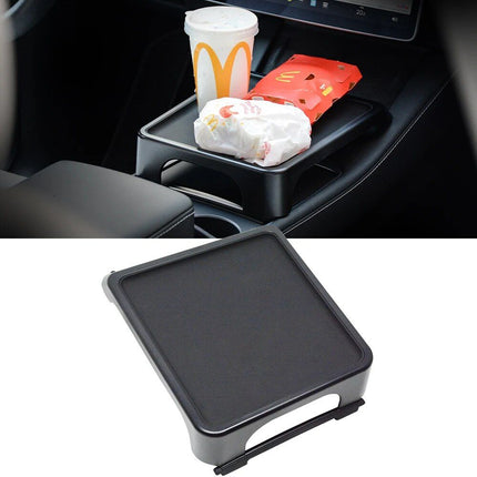 Portable Central Control Car Dinner Plate for Tesla Model 3/Y (2019-2023) - Wnkrs