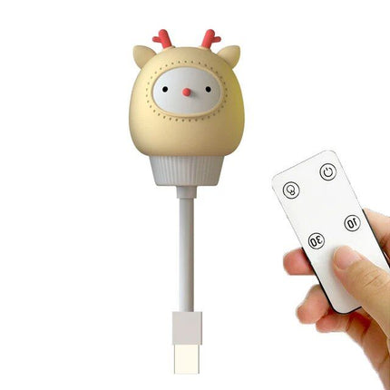 Adjustable Brightness Cartoon Night Light with Remote - Wnkrs