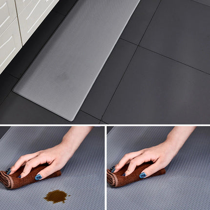 Gray Waterproof Anti-Fatigue Kitchen Mats - Wnkrs