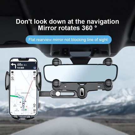 360-Degree Rotating Car Phone Mount - Wnkrs