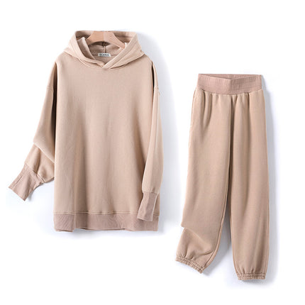 Cotton Fleece Oversized Hoodie and Pants - Wnkrs