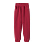 Pantalon rouge vin / M