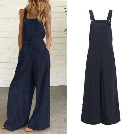 Women's Summer Wide Leg Jumpsuit