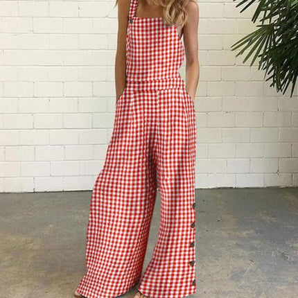 Women's Summer Wide Leg Jumpsuit