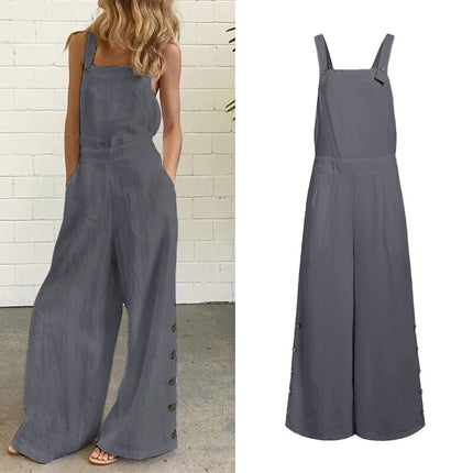 Women's Summer Wide Leg Jumpsuit