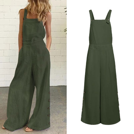 Women's Summer Wide Leg Jumpsuit