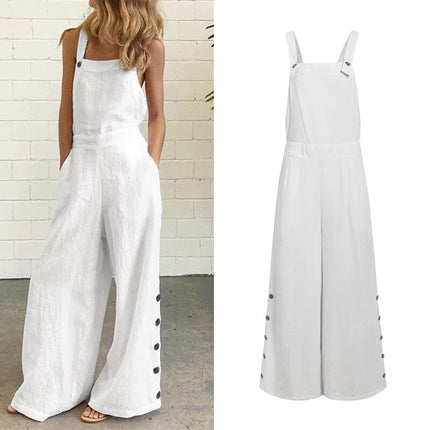 Women's Summer Wide Leg Jumpsuit