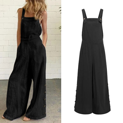 Women's Summer Wide Leg Jumpsuit