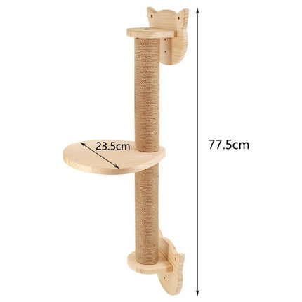 Deluxe Multi-Level Cat Tree with Hammock & Sisal Scratching Posts - Wnkrs