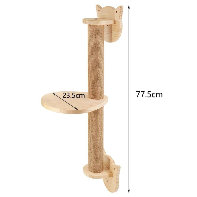 Deluxe Multi-Level Cat Tree with Hammock & Sisal Scratching Posts - Wnkrs