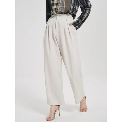 Elegant High-Waist Wide Leg Trousers for Women