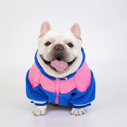 Chaqueta de polar grueso para perros