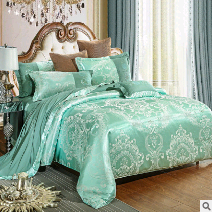 Luxury European Bedding Satin Jacquard Modal Cotton Tencel Set - Wnkrs