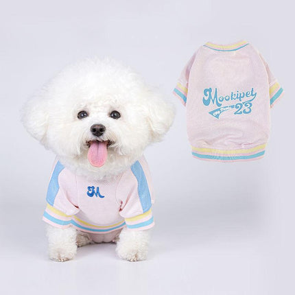 Sudadera con capucha de verano con estilo para perros