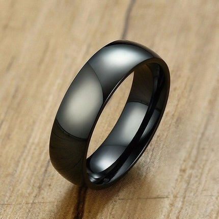 Bague pour hommes à motifs solides