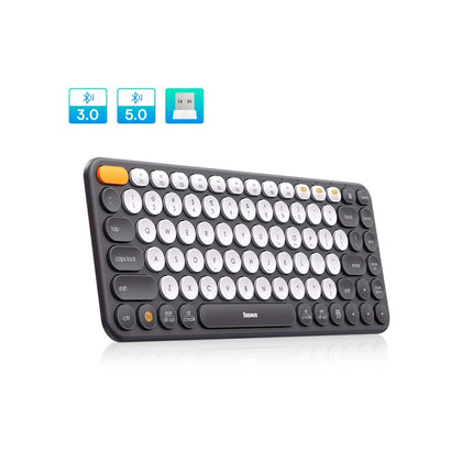 Clavier Bluetooth sans fil avec touches silencieuses