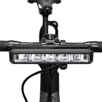 Luz de bicicleta ultra brillante de 6000 lúmenes con batería externa