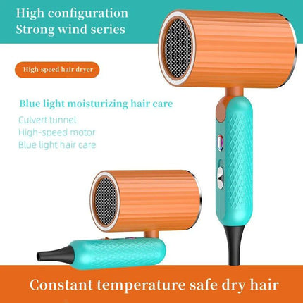 High-Power 1800W Ionic Hair Dryer with Foldable Handle - Salon-Grade, Fast Drying - Wnkrs