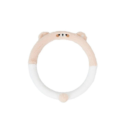 New Cute Lovely Animal Fluff Leather Steering Wheel Covers - Wnkrs