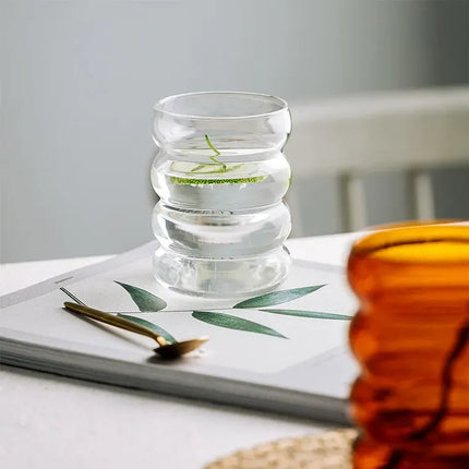 Wave Glass Cup
