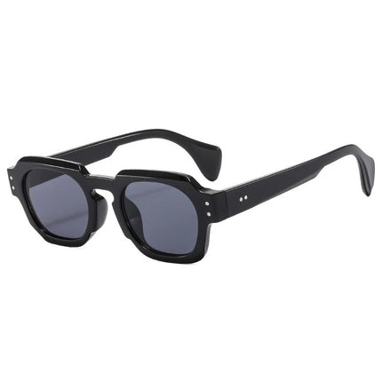 Vintage Square Sunglasses with UV400 Protection