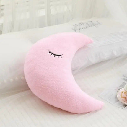 Nice Stuffed Cloud Moon Star Raindrop Plush Pillow - Wnkrs