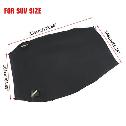 Universal Half Car Cover - Waterproof, UV & Dust Resistant Vehicle Protector - Wnkrs