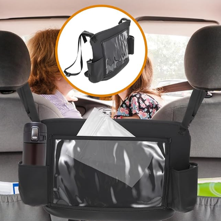 Luxury Car Back Seat Organizer with Tablet Holder - Wnkrs