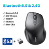 BT5.0 y 2.4G Negro