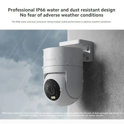 Outdoor 4MP Smart Security Camera with AI Human Tracking