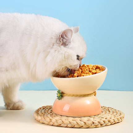 Petit bol en céramique pour chat