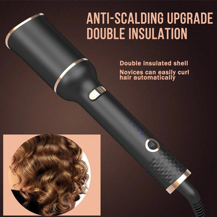 Auto Rotating Ceramic Hair Curler