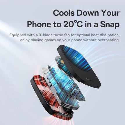 Magnetic 15W Wireless Charging Phone Cooler