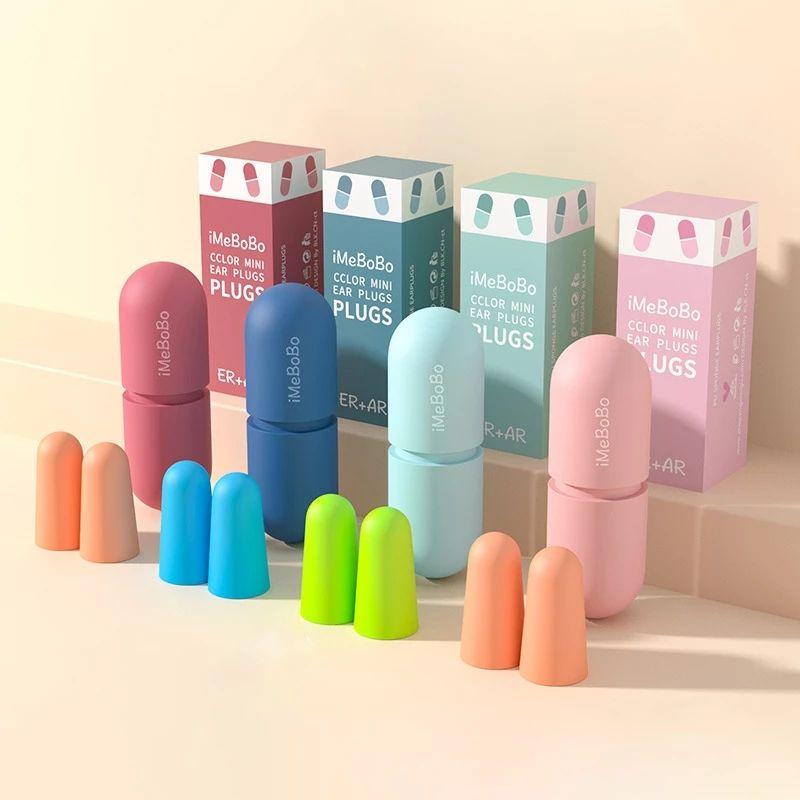 Soft Sponge Earplugs, One Pair