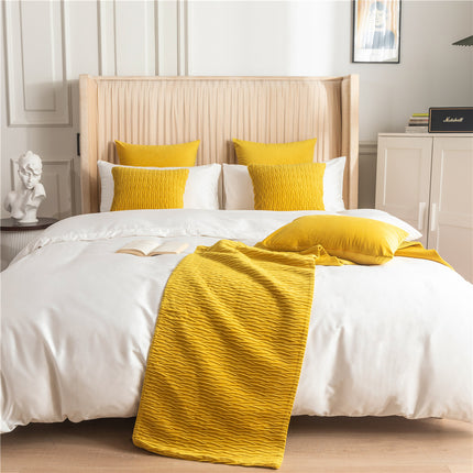 Cotton And Linen Household Bed Flag Bed Towel - Wnkrs