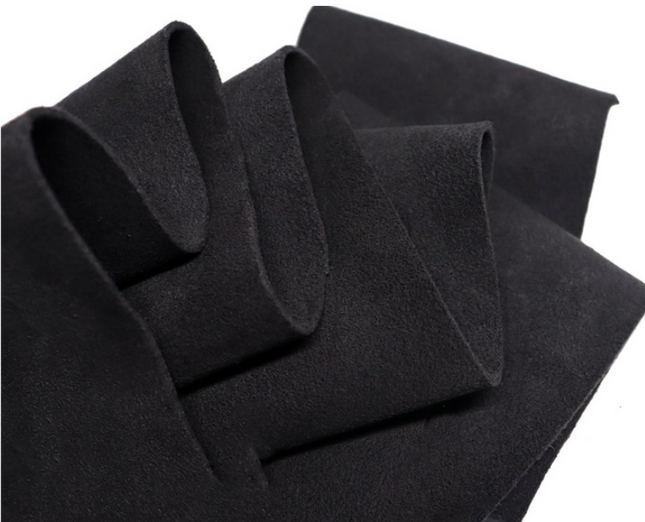 Car Leather Black Grey Leather Interior Modified Double-sided Velvet Microfiber Velvet - Wnkrs