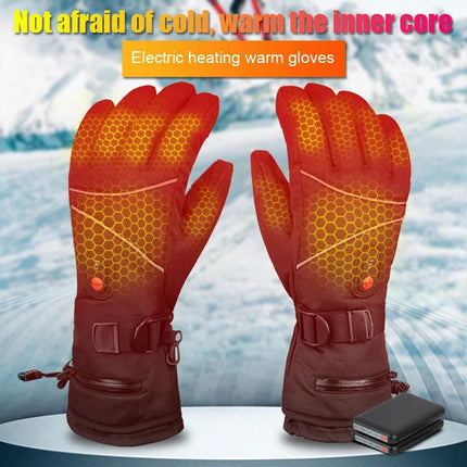 Waterproof, Windproof Electric Heated Gloves with Touchscreen - Wnkrs