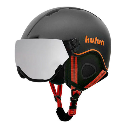 Multi-Functional Ski Helmet with Integrated Visor for Winter Sports - Wnkrs