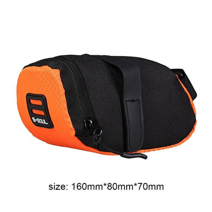 Compact High-Visibility Cycling Saddle Bag: Durable, Reflective, & Spacious - Wnkrs