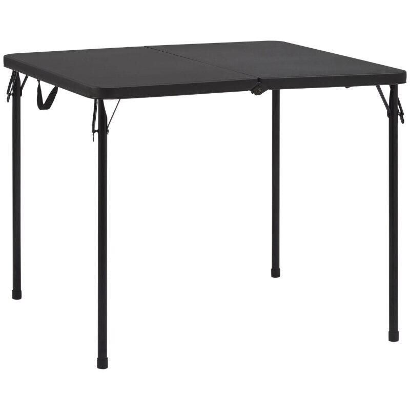 34" Square Foldable Resin Table