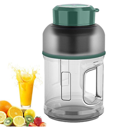 1500ml Portable Blender Cup Fruit Mixers Fruit Extractors Handheld Electric Juicer Blender For Kitchen Outdoor Home Office - Wnkrs