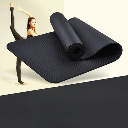 Nordic-Style Thickened Anti-Slip Yoga Mat for Beginners - Wnkrs