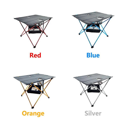 Ultra-Light Folding Outdoor Picnic Table Set with Aluminum Alloy Frame - Wnkrs