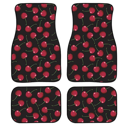 Cherry Blossom Car Mats with Pink Backdrop - Wnkrs